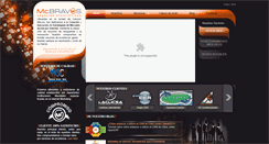 Desktop Screenshot of mcbravos.mx